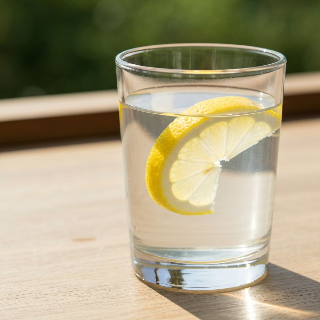Lasi puhdasta vettä